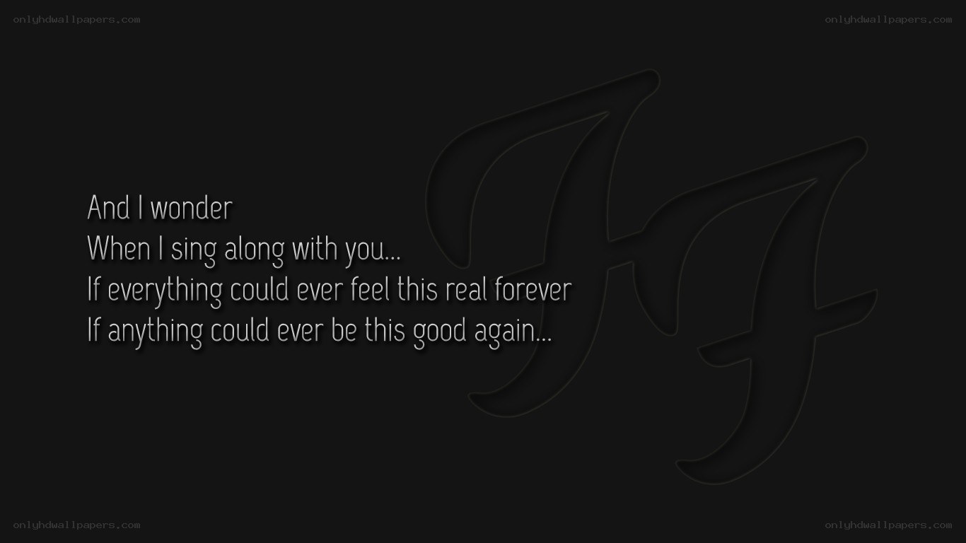 lyrics from a song