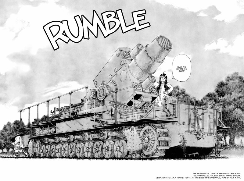 Mörser Karl tank illustration