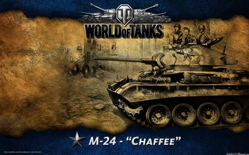 M-24 Chaffee Tank — Blue