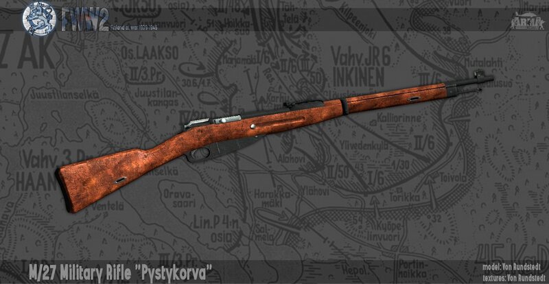 M/27 Military Rifle Pystykorva