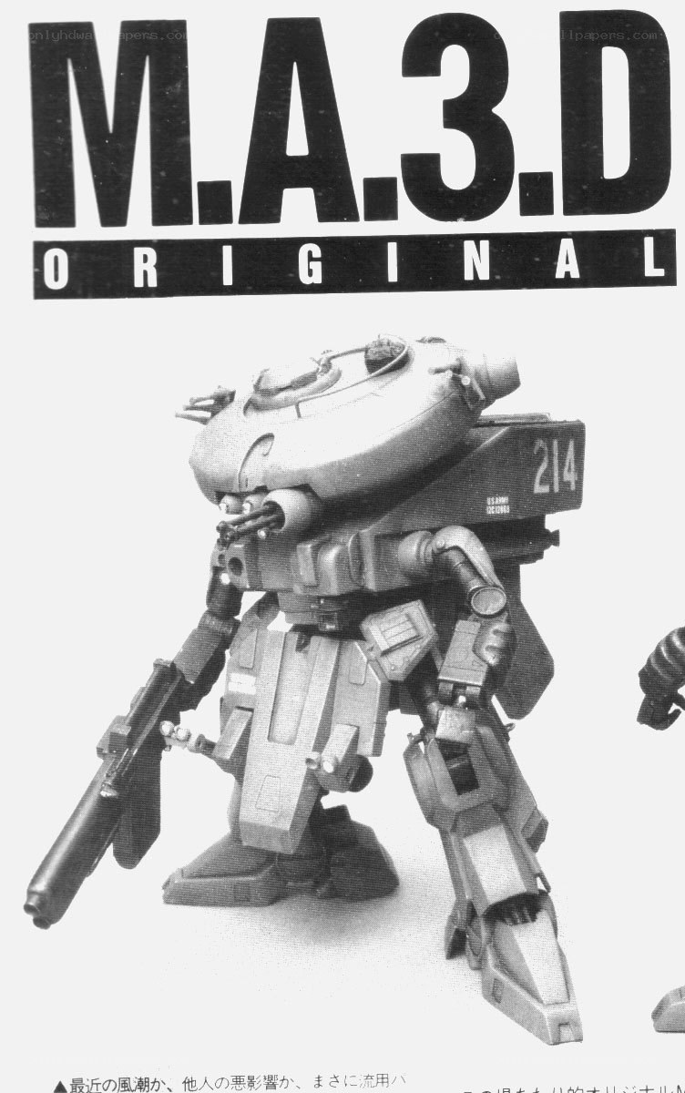 M.A.3.D. original mech