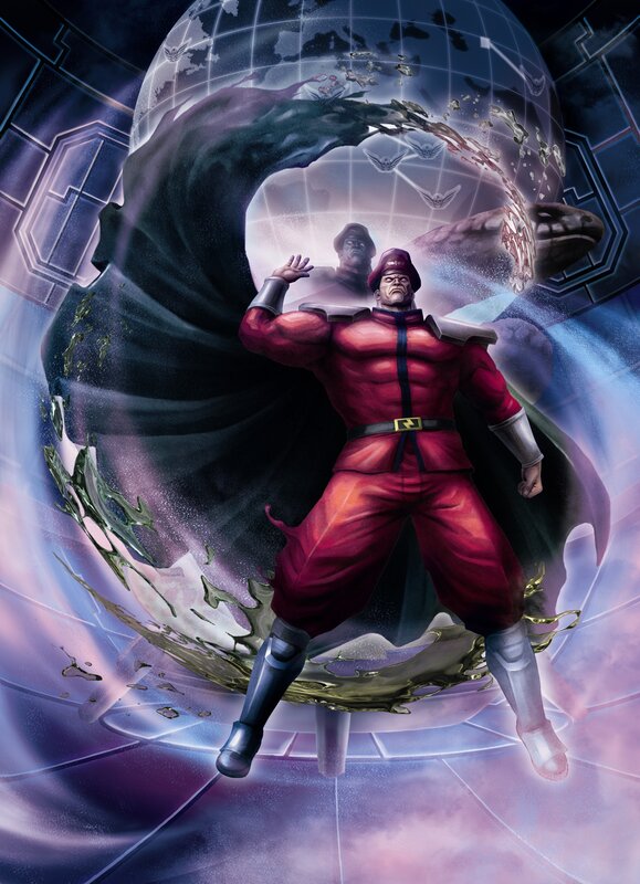 M. Bison in a cosmic vortex