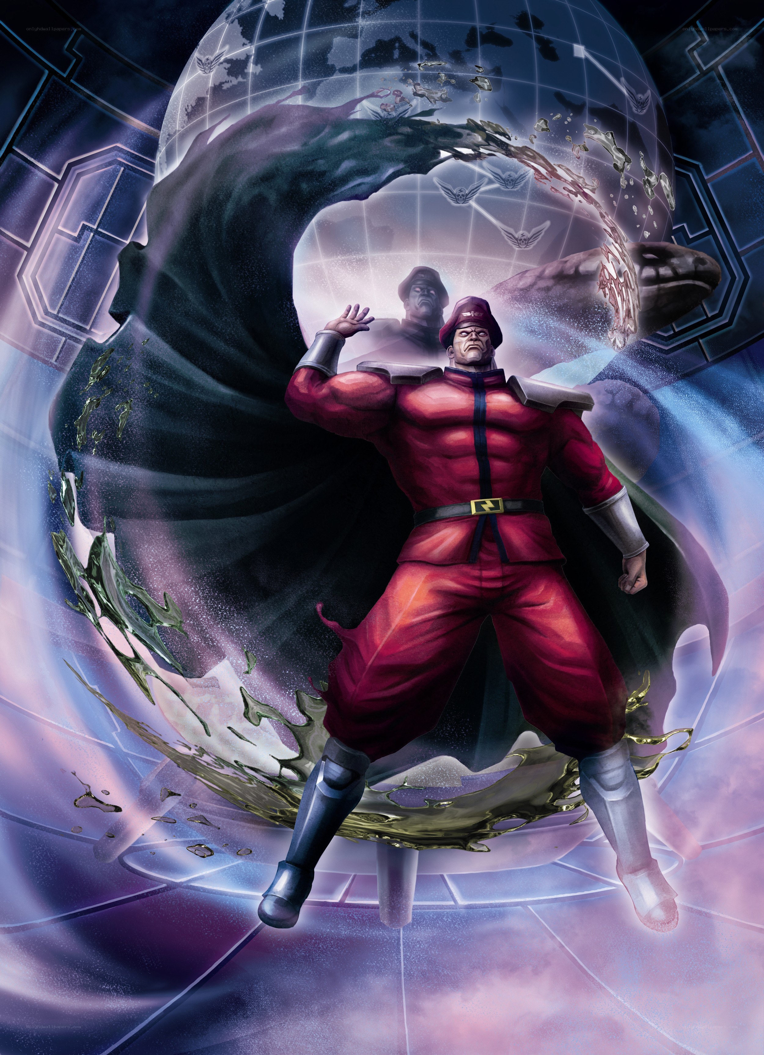 M. Bison in a cosmic vortex