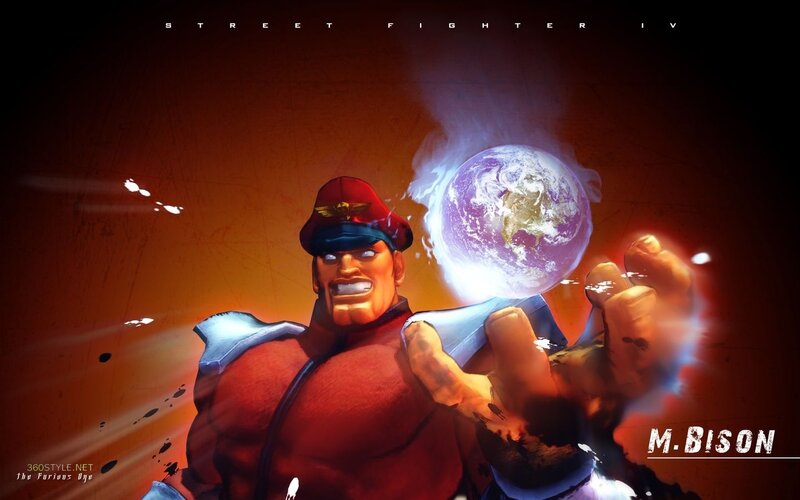 M. Bison in Street Fighter IV