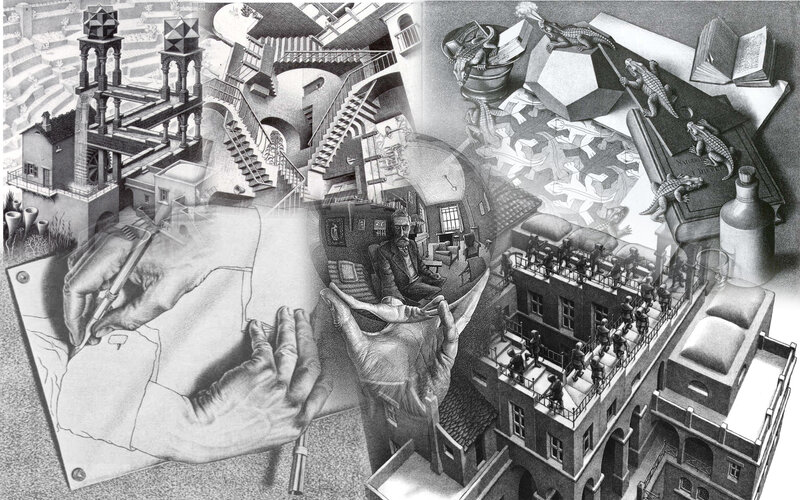 M.C. Escher's Drawing Hands