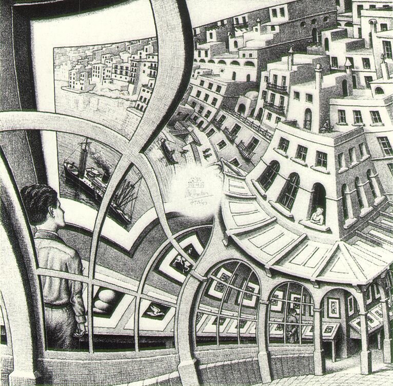 M.C. Escher's Gallery of Illusions