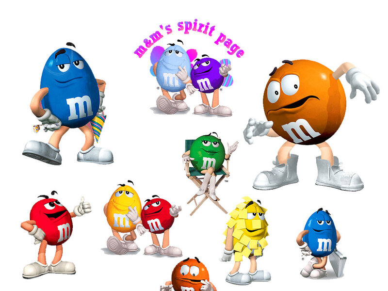M&M's Candy Characters
