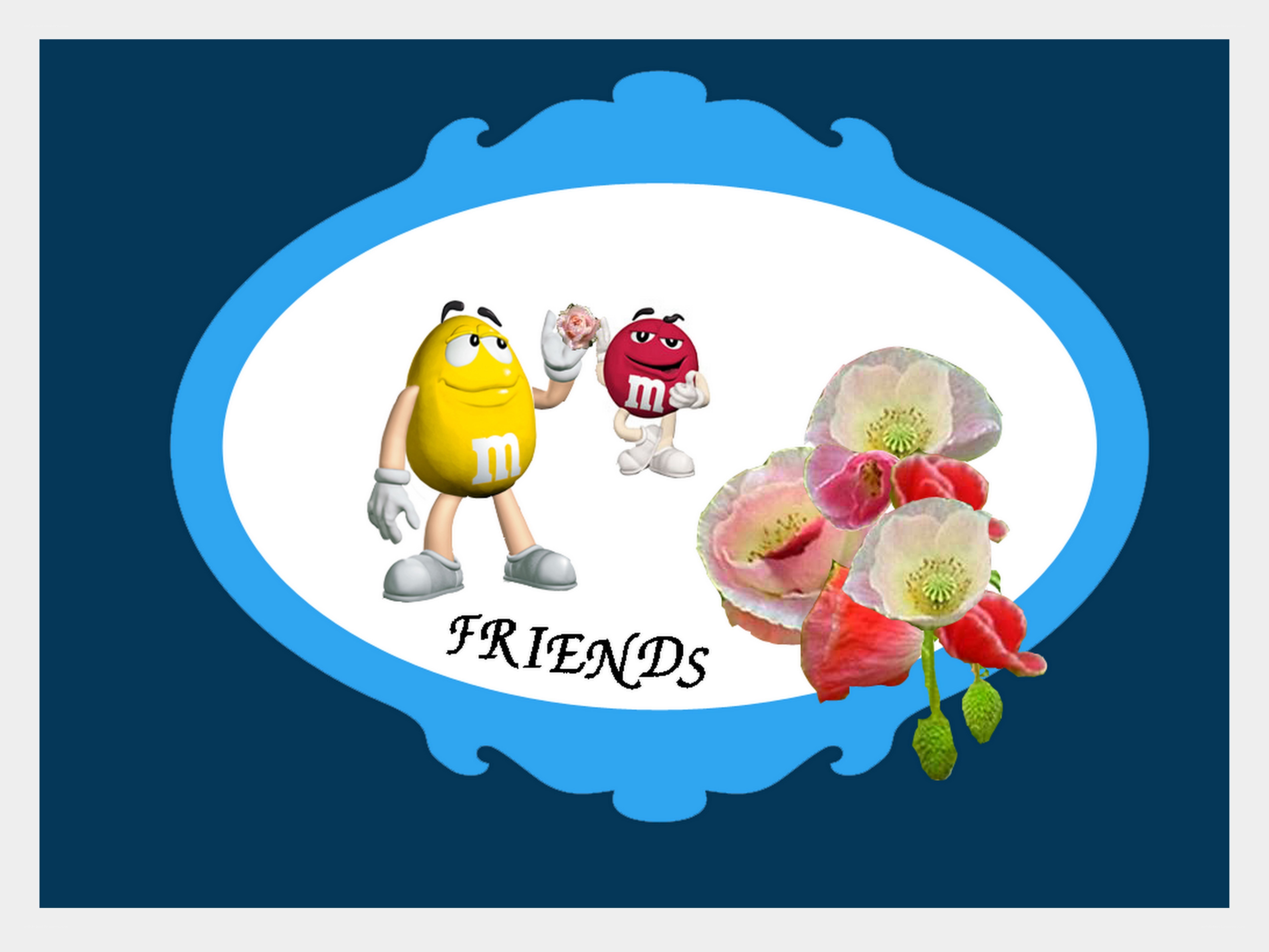 M&M's Friends Card