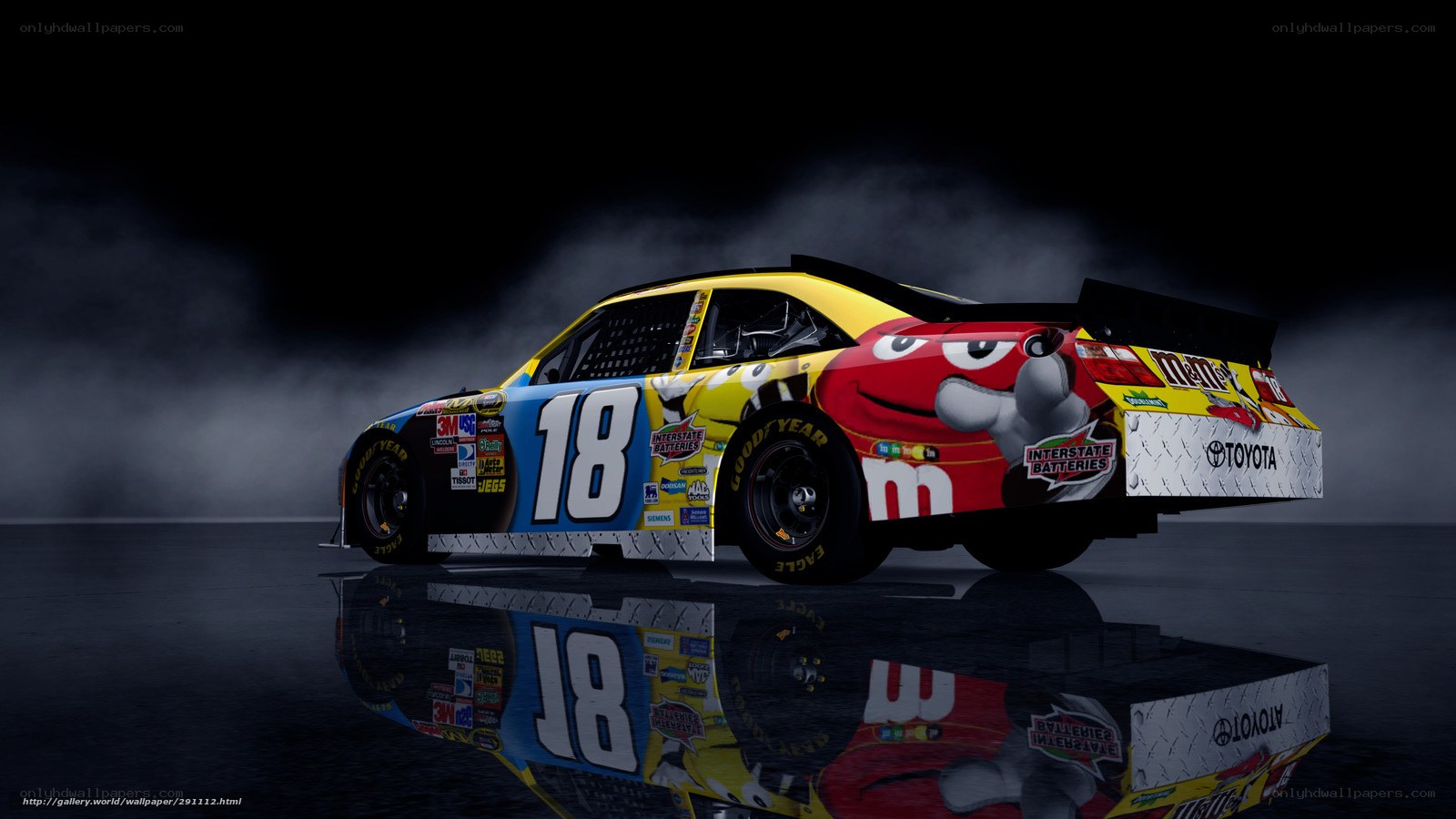 M&M's race car