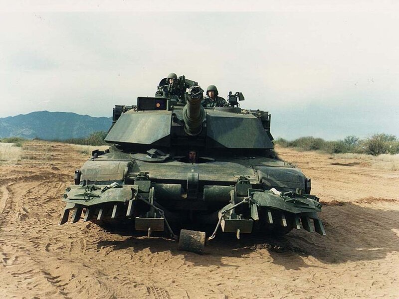 M1 Abrams Tank — Green