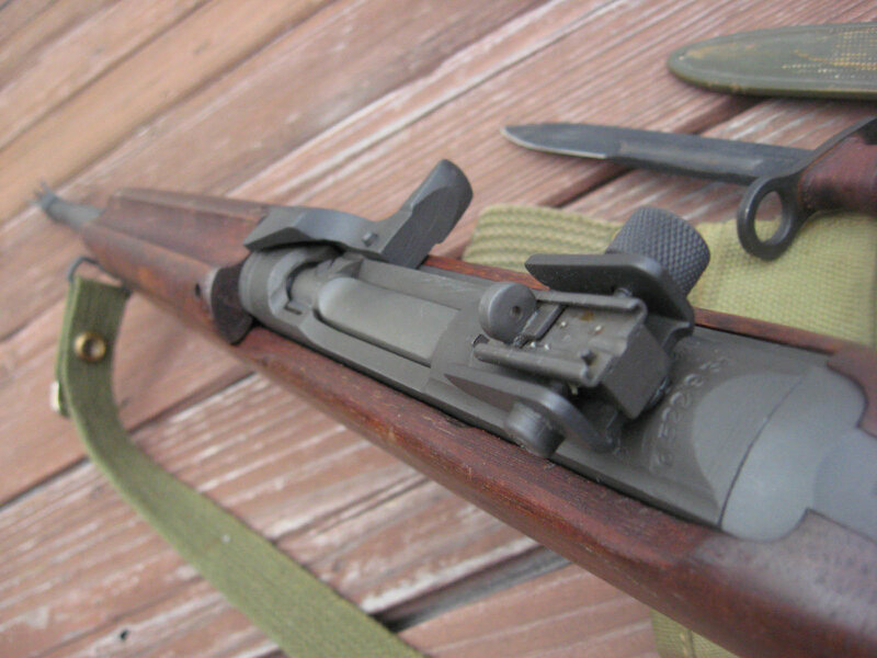 m1 carbine rifle with bayonet