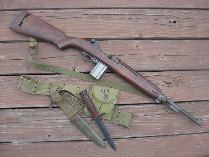 M1 Carbine with accessories