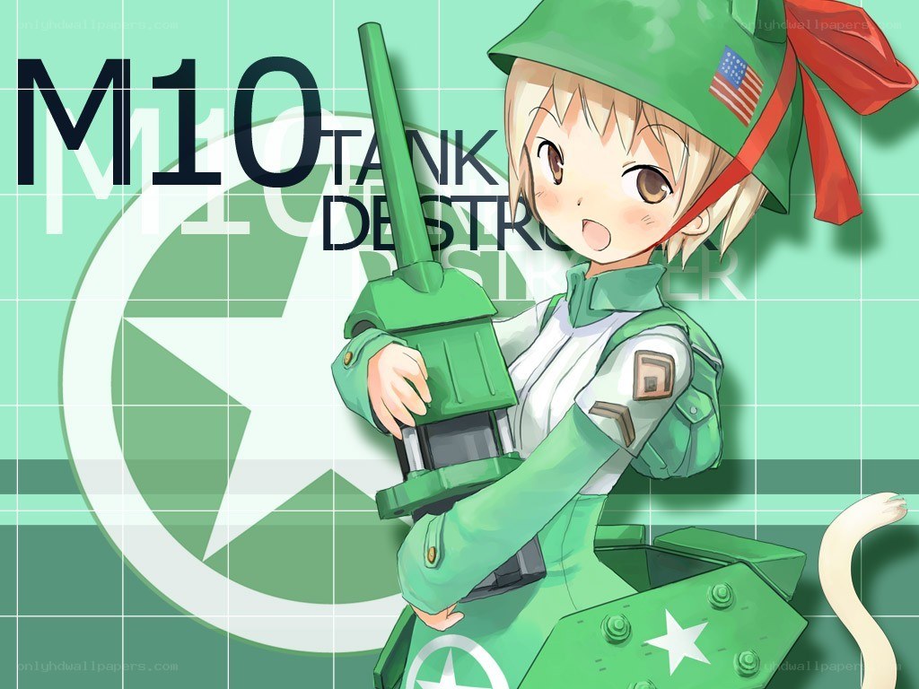 M10 Tank Destroyer character art