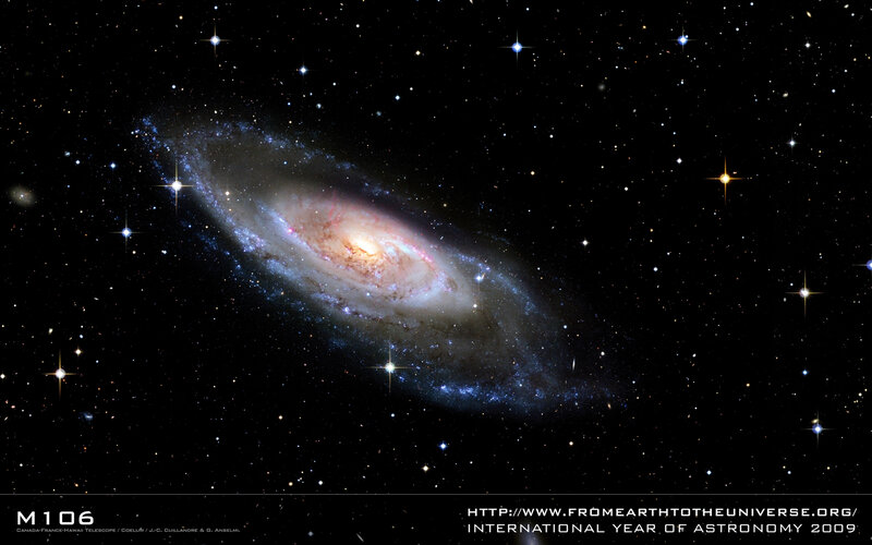 M106 spiral galaxy