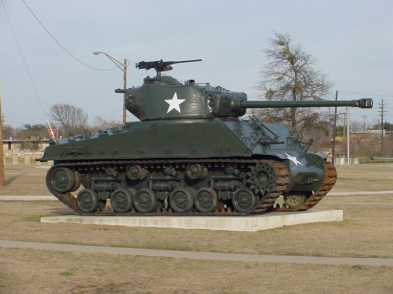 M4 Sherman Tank — Green