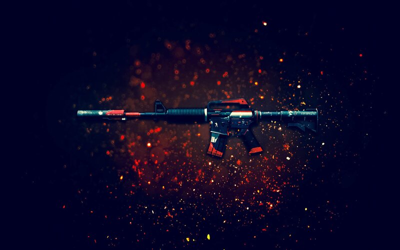 M4A1 Rifle with Sparks