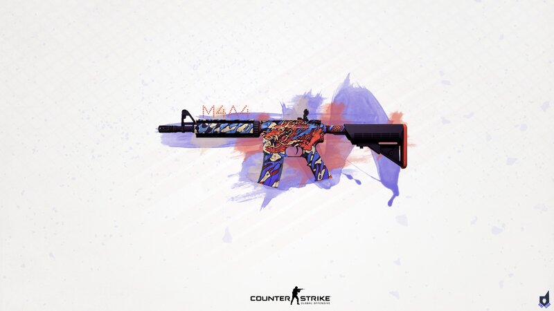 M4A4 Rifle — Blue