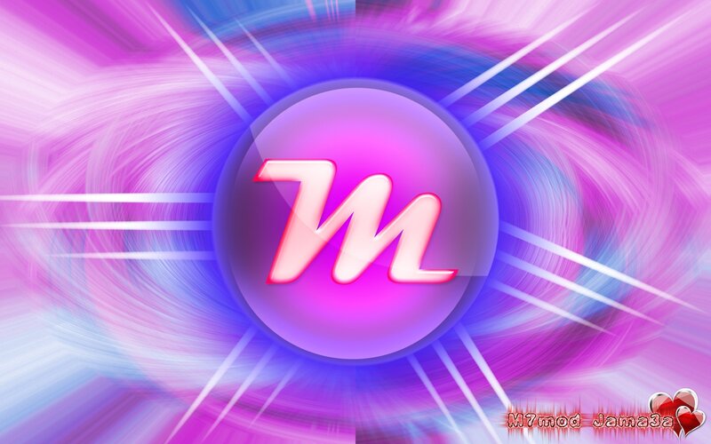 M7mod Logo on Abstract Background