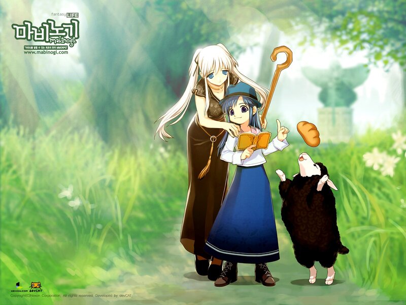 Mabinogi fantasy life scene