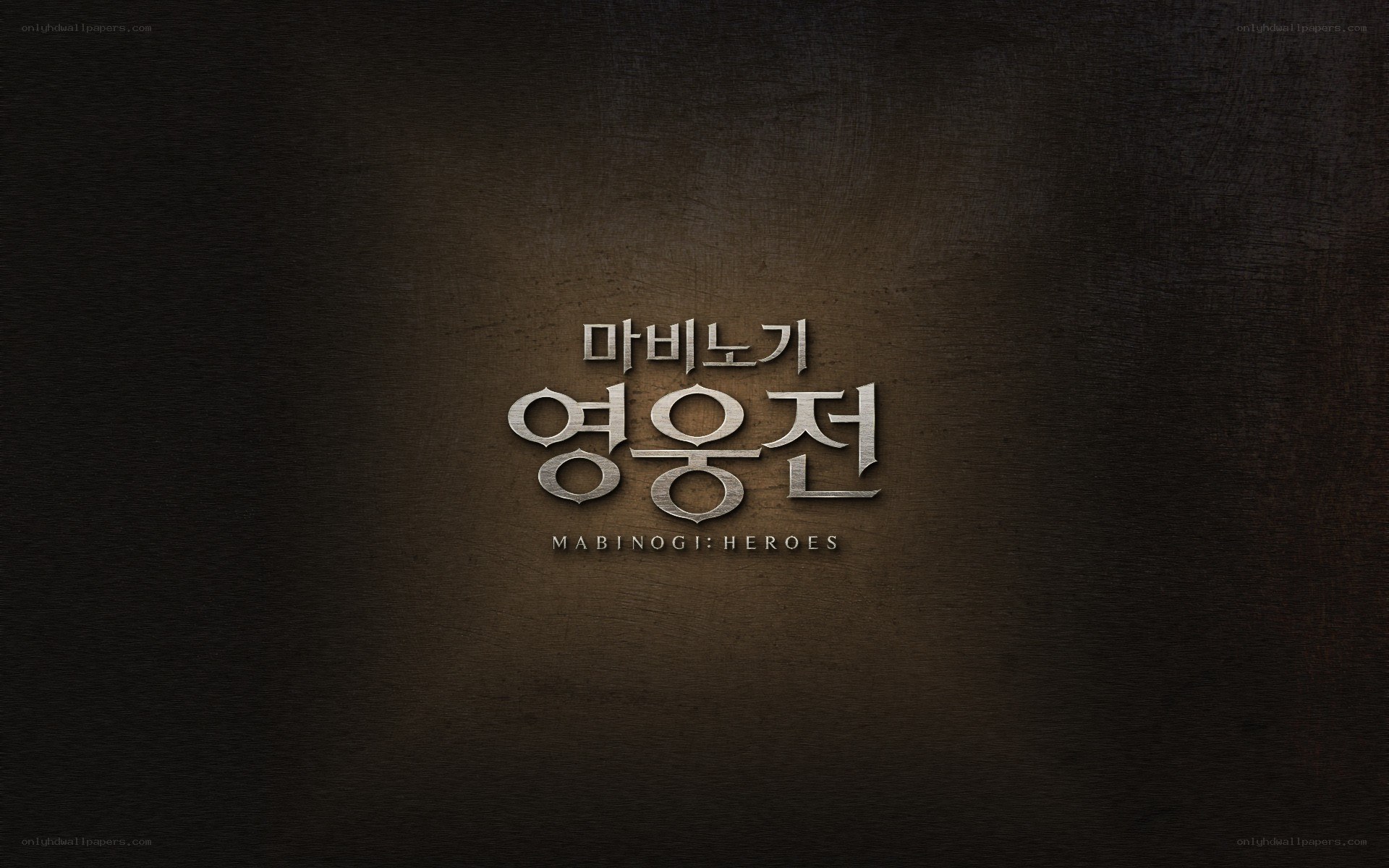 Mabinogi: Heroes title screen