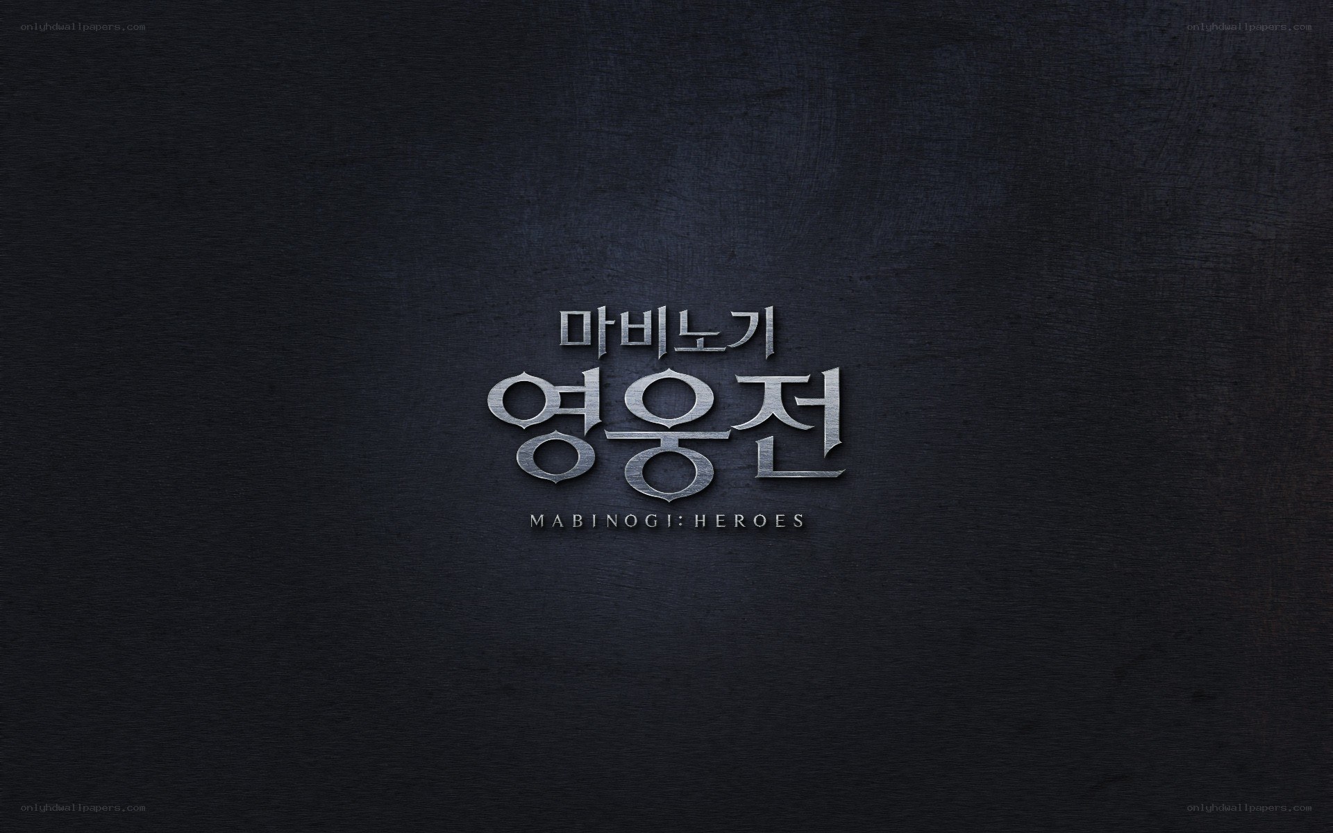 Mabinogi: Heroes title screen