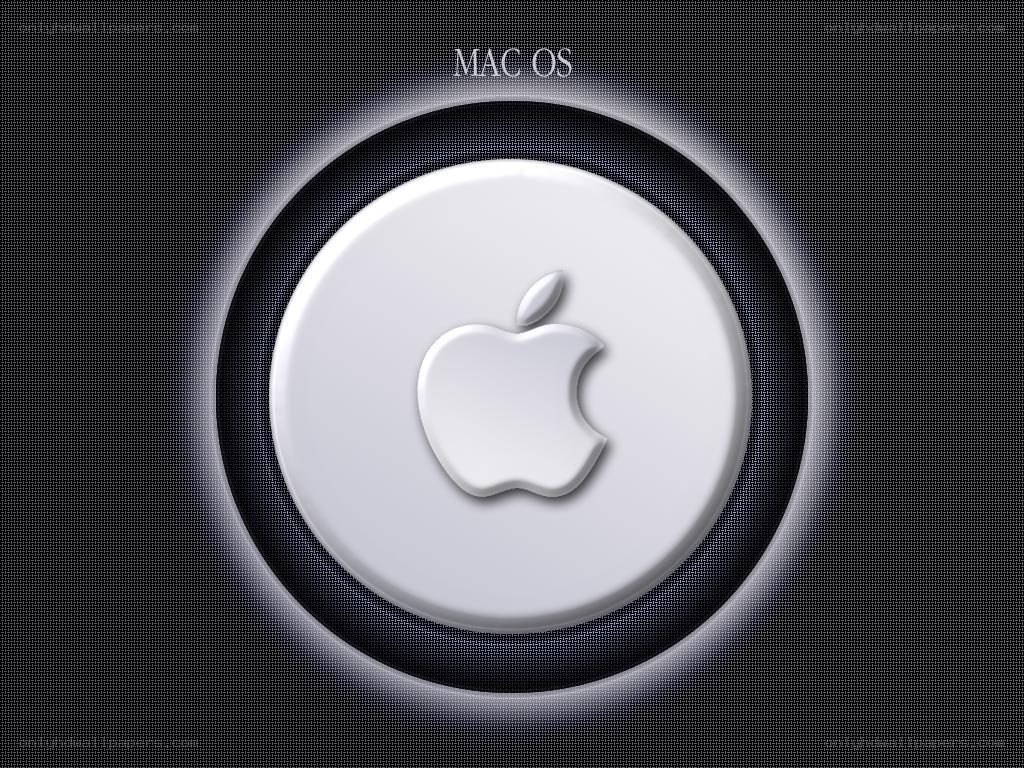Mac OS logo wallpaper