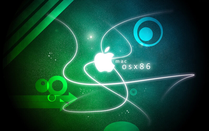 Mac OS X 86 wallpaper