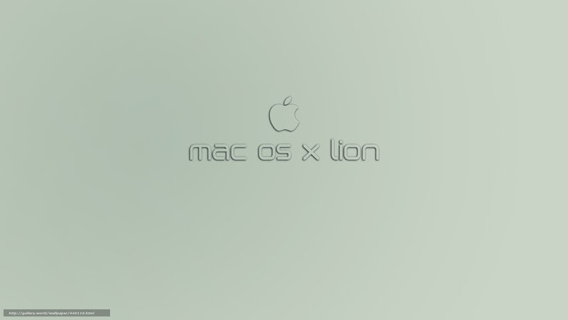 Mac OS X Lion logo