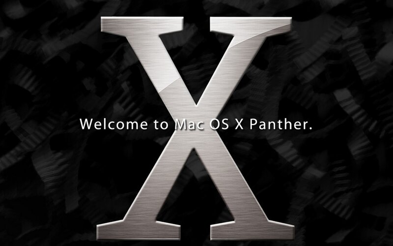 Mac OS X Panther Logo