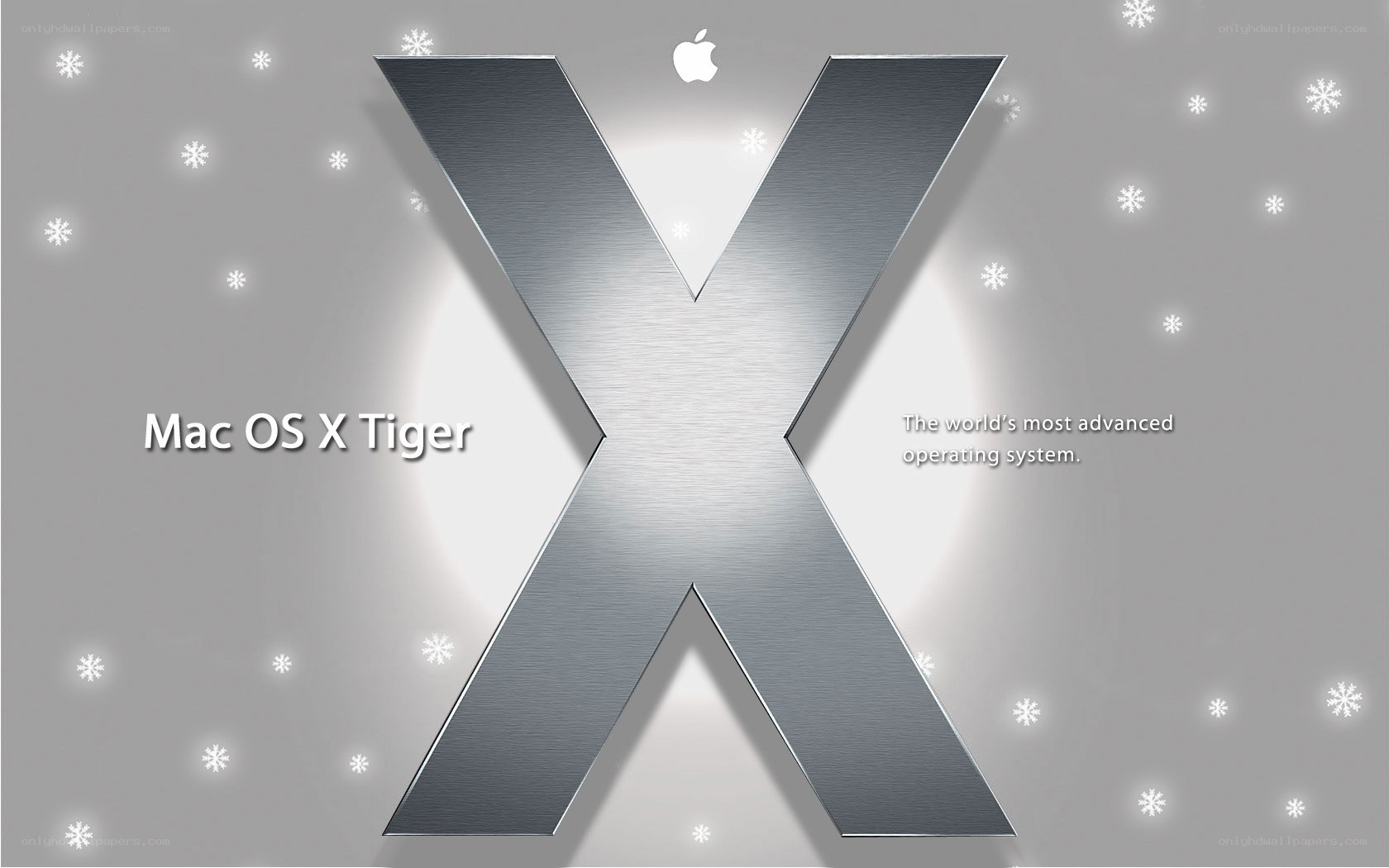 Mac OS X Tiger promotional art