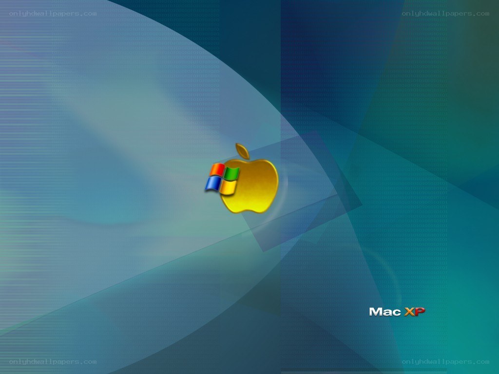 Mac XP desktop wallpaper