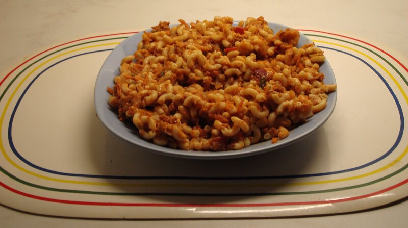 Macaroni and Meat Dish