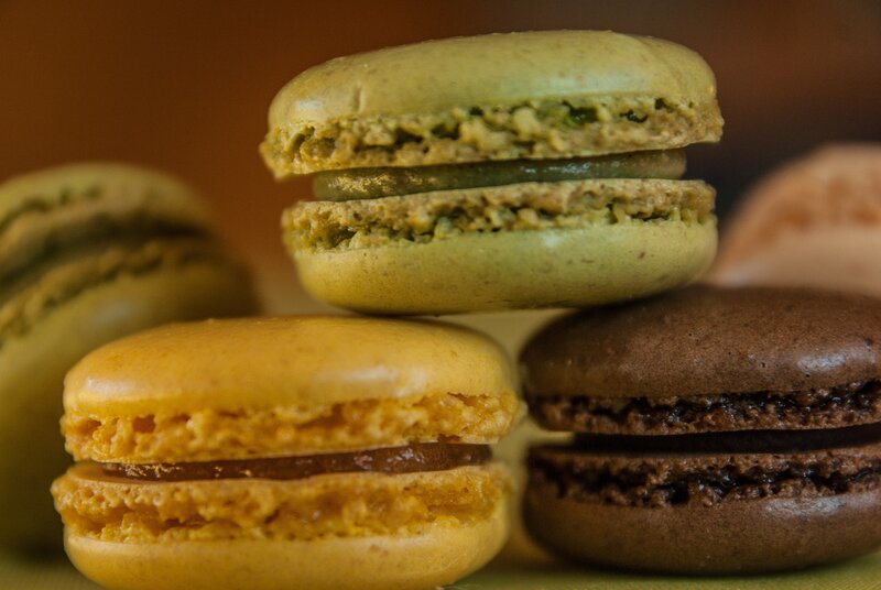 Macarons in a Stack