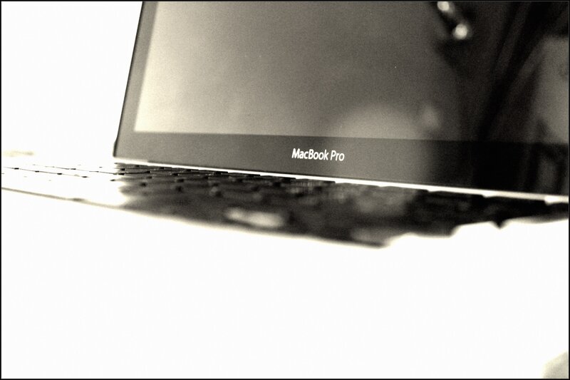 MacBook Pro laptop close-up