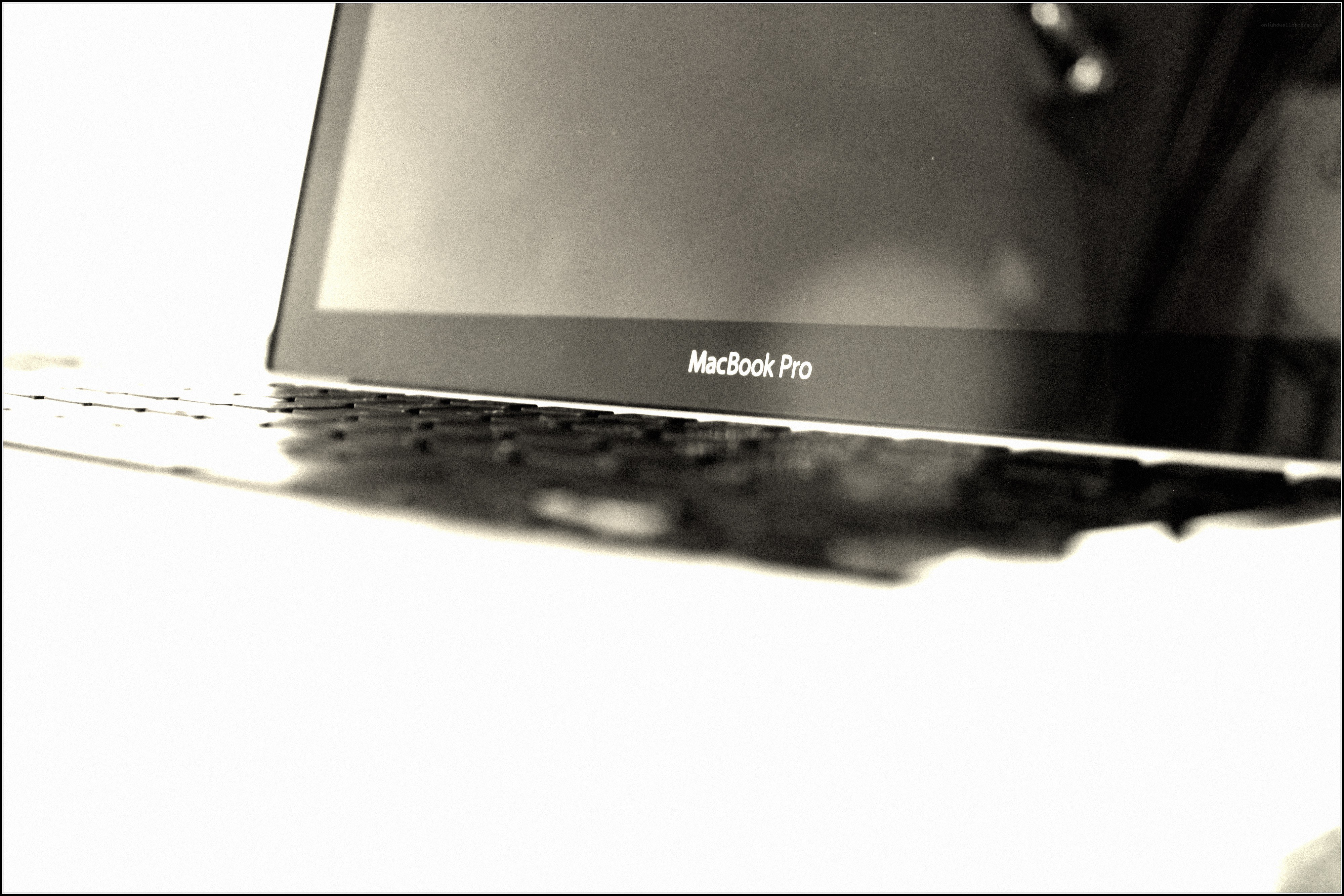 MacBook Pro laptop close-up