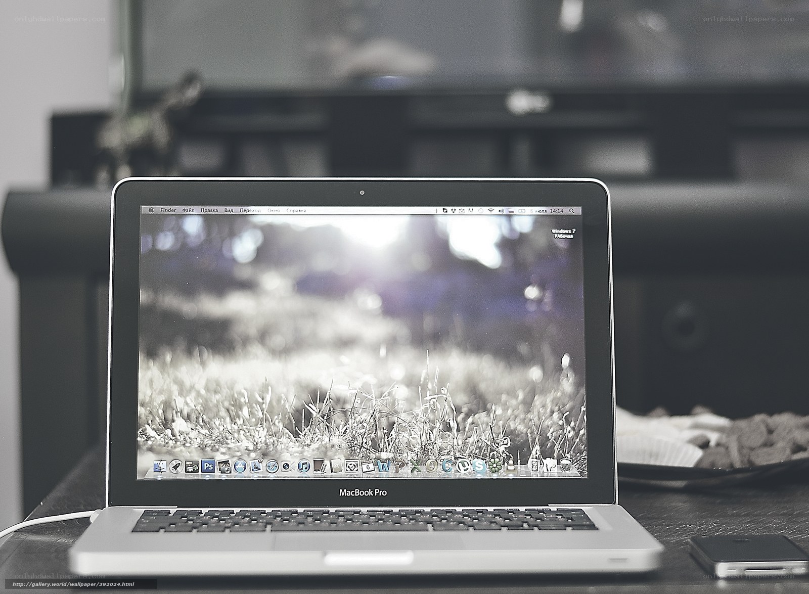 MacBook Pro on a table