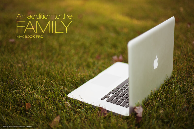 MacBook Pro on grass