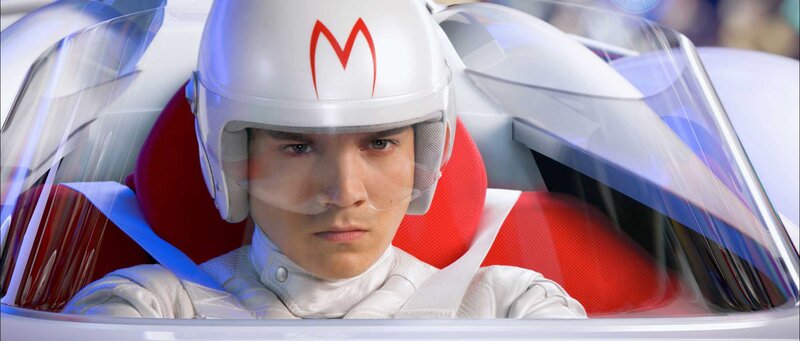 Mach 5 driver in cockpit