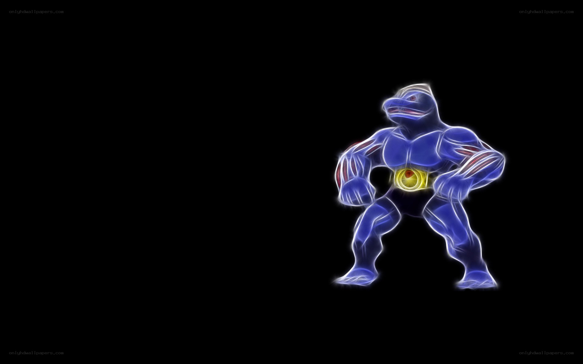 Machamp glowing effect