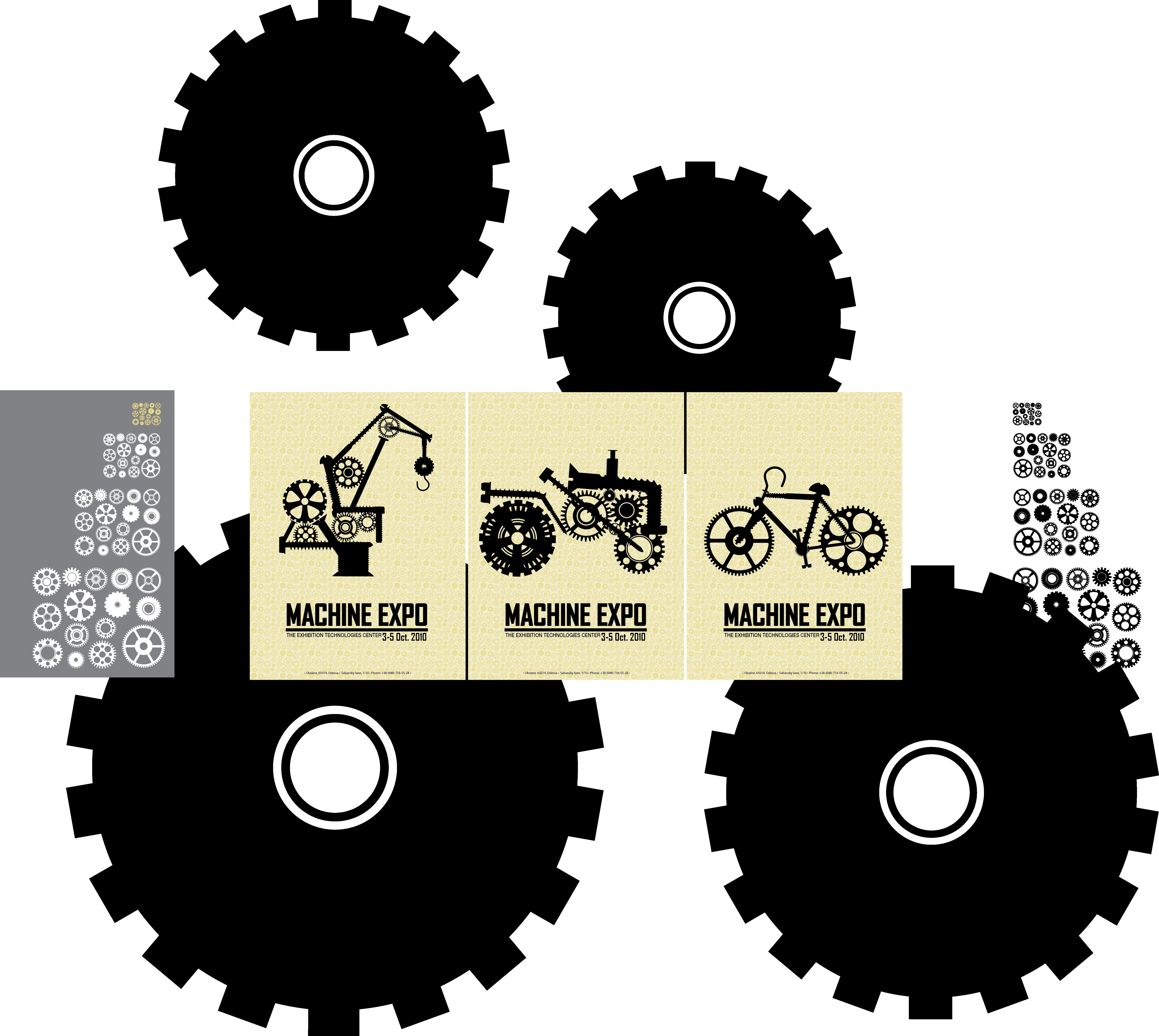Machine Expo promotional posters