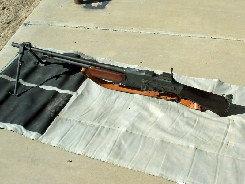 machine gun on canvas