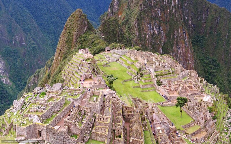 Machu Picchu ancient ruins