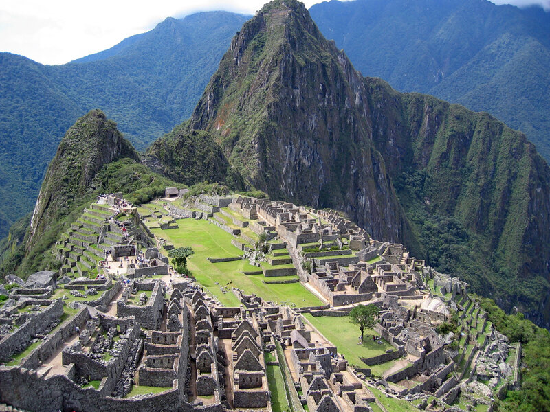 Machu Picchu ancient ruins
