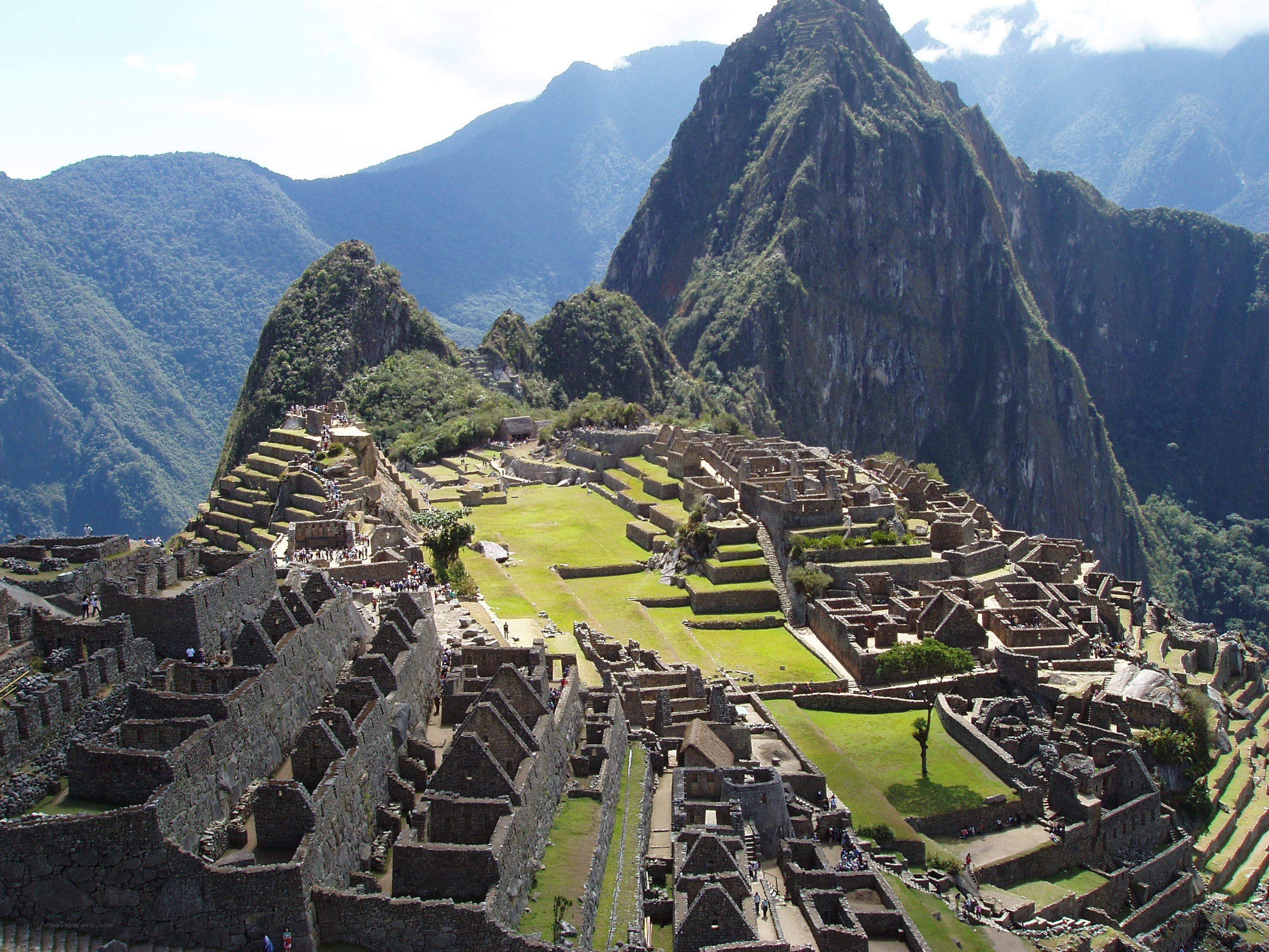 Machu Picchu ancient ruins