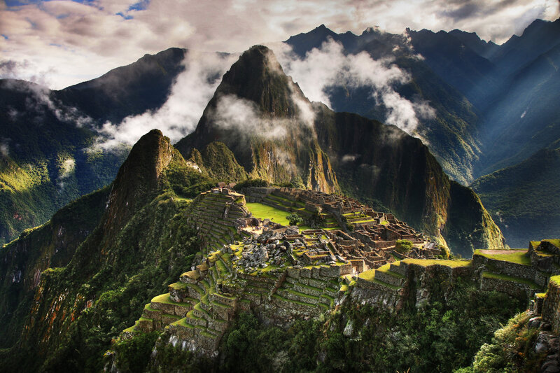 Machu Picchu ancient ruins
