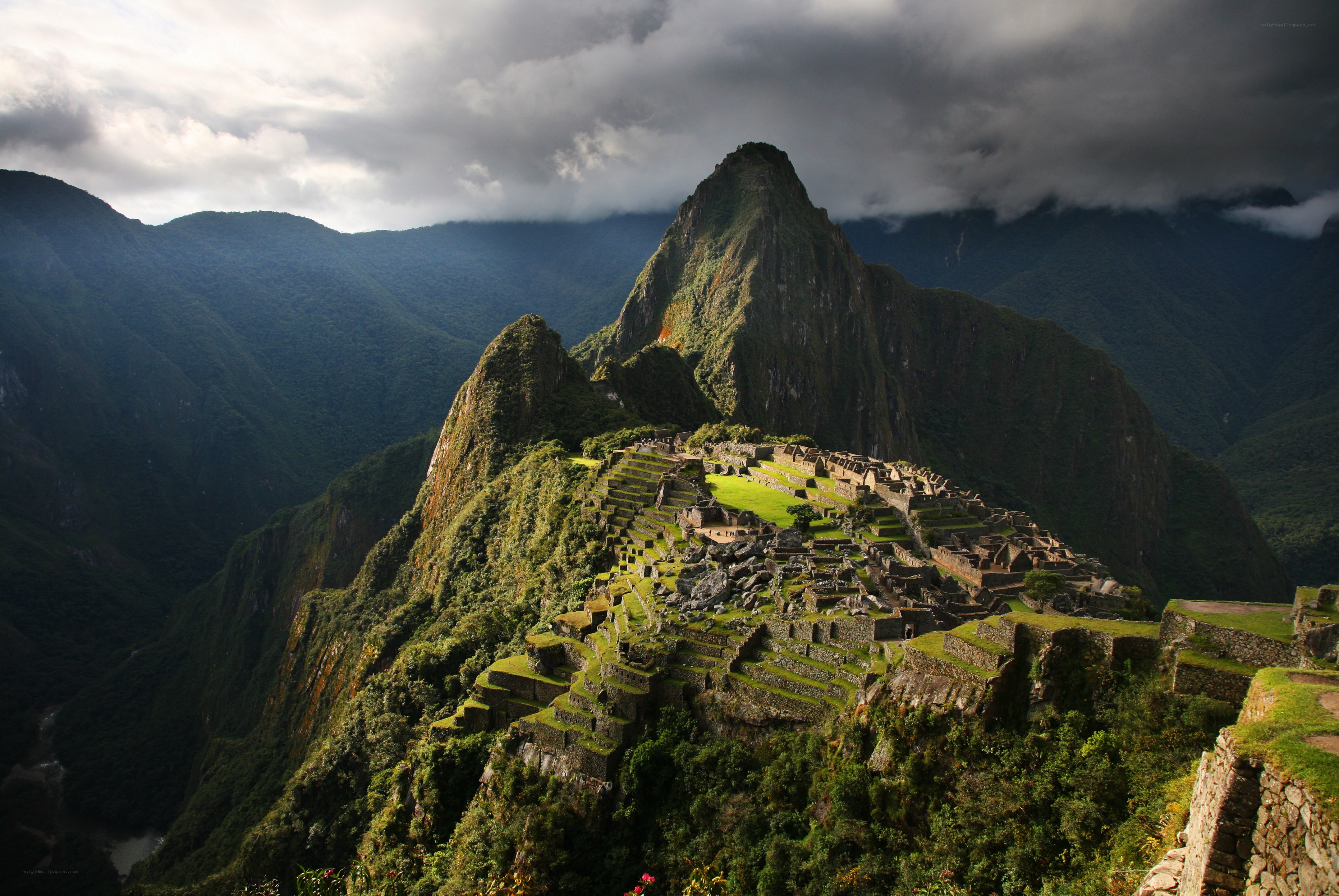 Machu Picchu ancient ruins