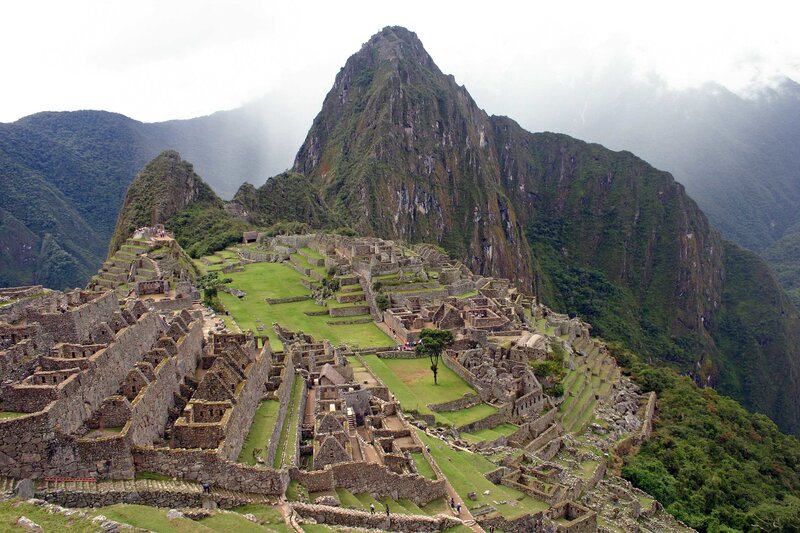 Machu Picchu ancient ruins