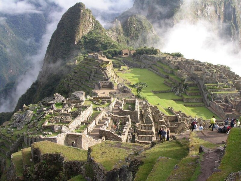 Machu Picchu ancient ruins