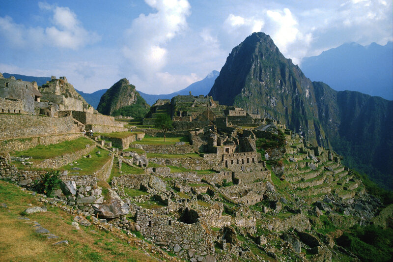Machu Picchu ancient ruins