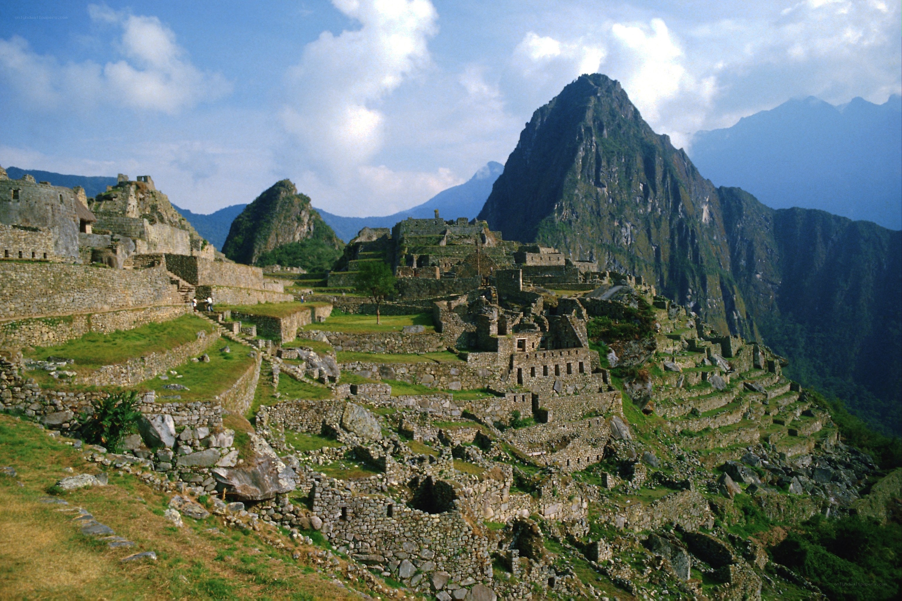 Machu Picchu ancient ruins